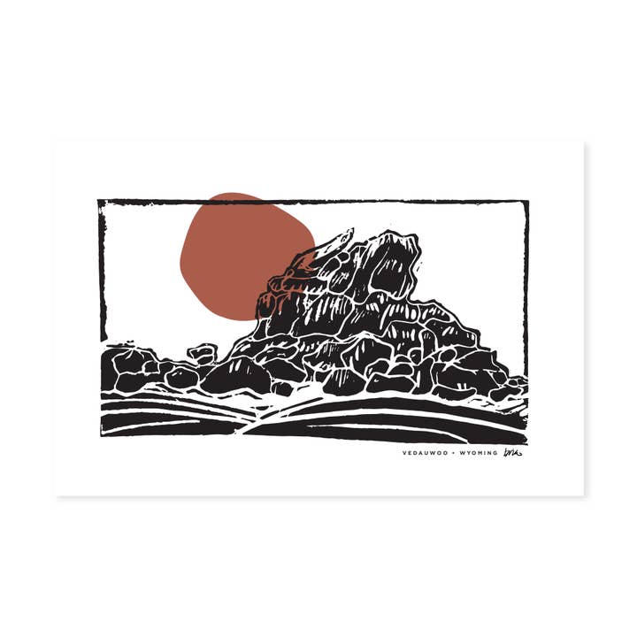 Carved Vedauwoo Print for wholesale by Hammock Fine Art