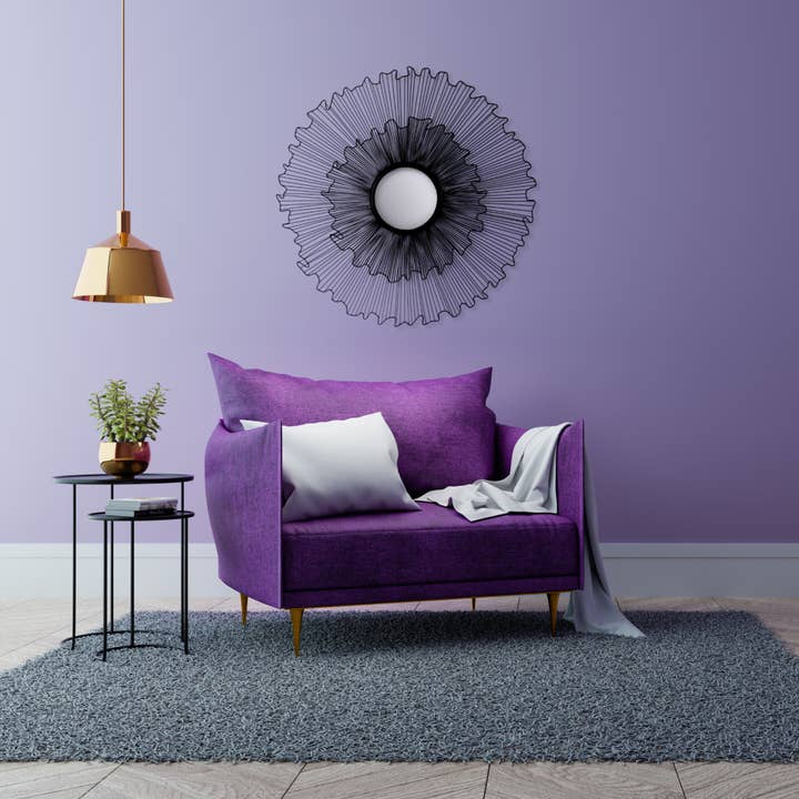 Miroir en métal Kira pour la vente par Bentley & Bo