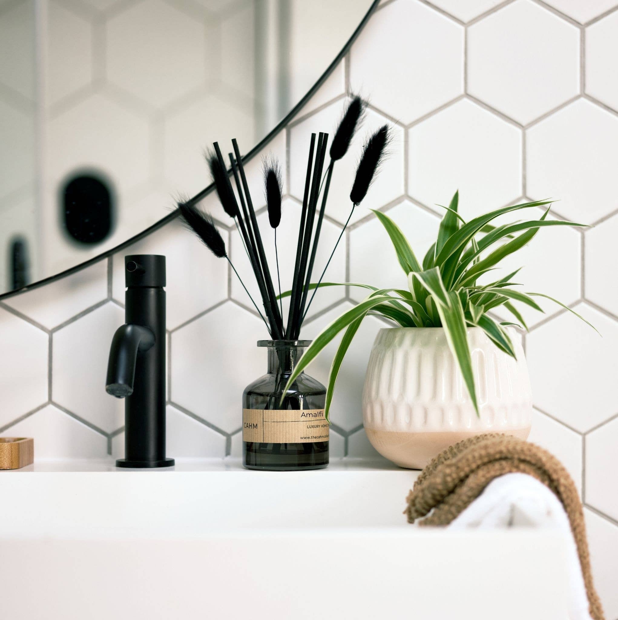 CAHM - Wholesale Reed Diffuser - Amalfi Coast Reed Diffuser - Black5