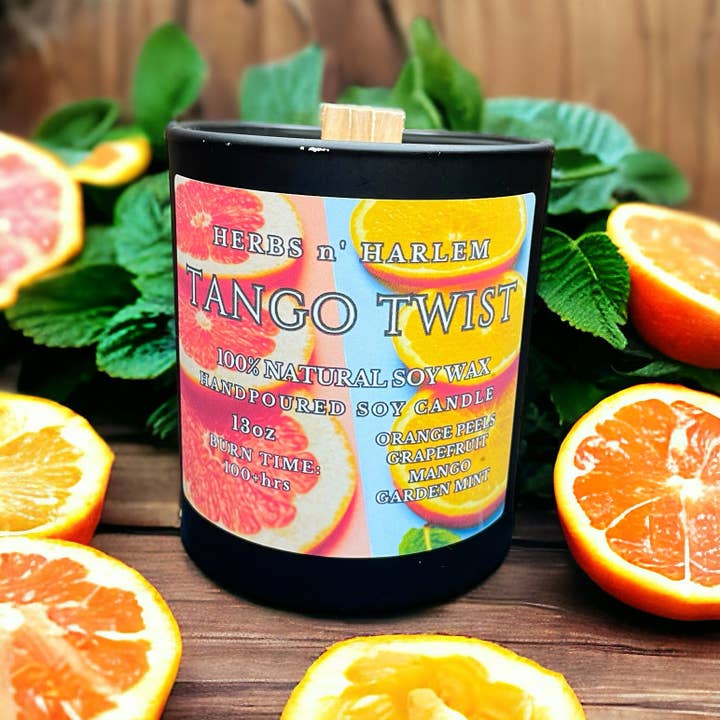 Herbs n’ Harlem - Wholesale Jar/Filled Candle - Tango Twist