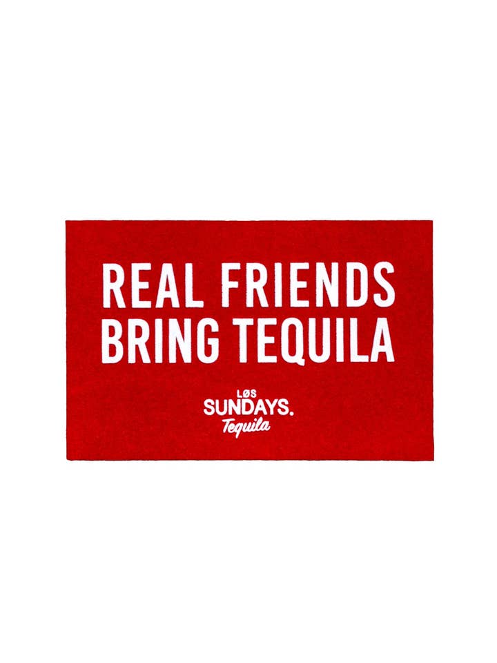 The Sundays Welcome Mat for wholesale by Los Sundays Tequila