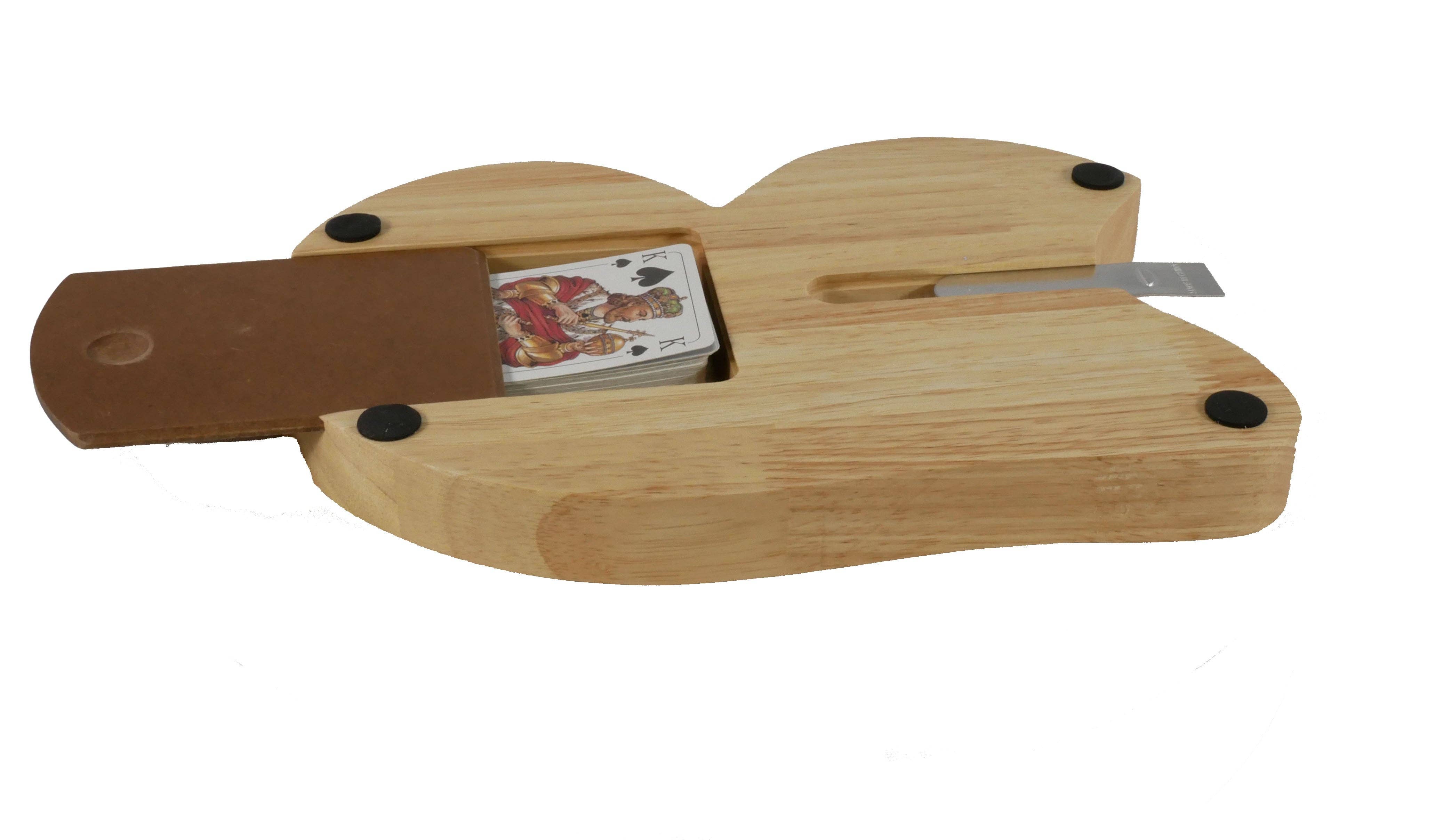 WorldWise Imports - Wholesale Board Game - Cribbage - 29 Wood Cribbage with Cards1