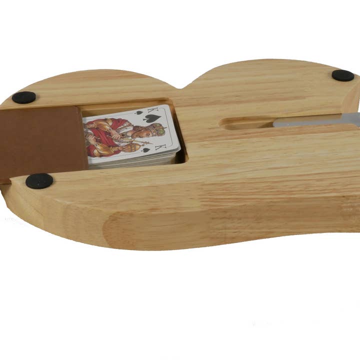 WorldWise Imports - Wholesale Board Game - Cribbage - 29 Wood Cribbage with Cards1