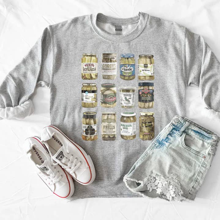 Vintage Pickles - Sweatshirt för wholesale av Desert Ave LLC