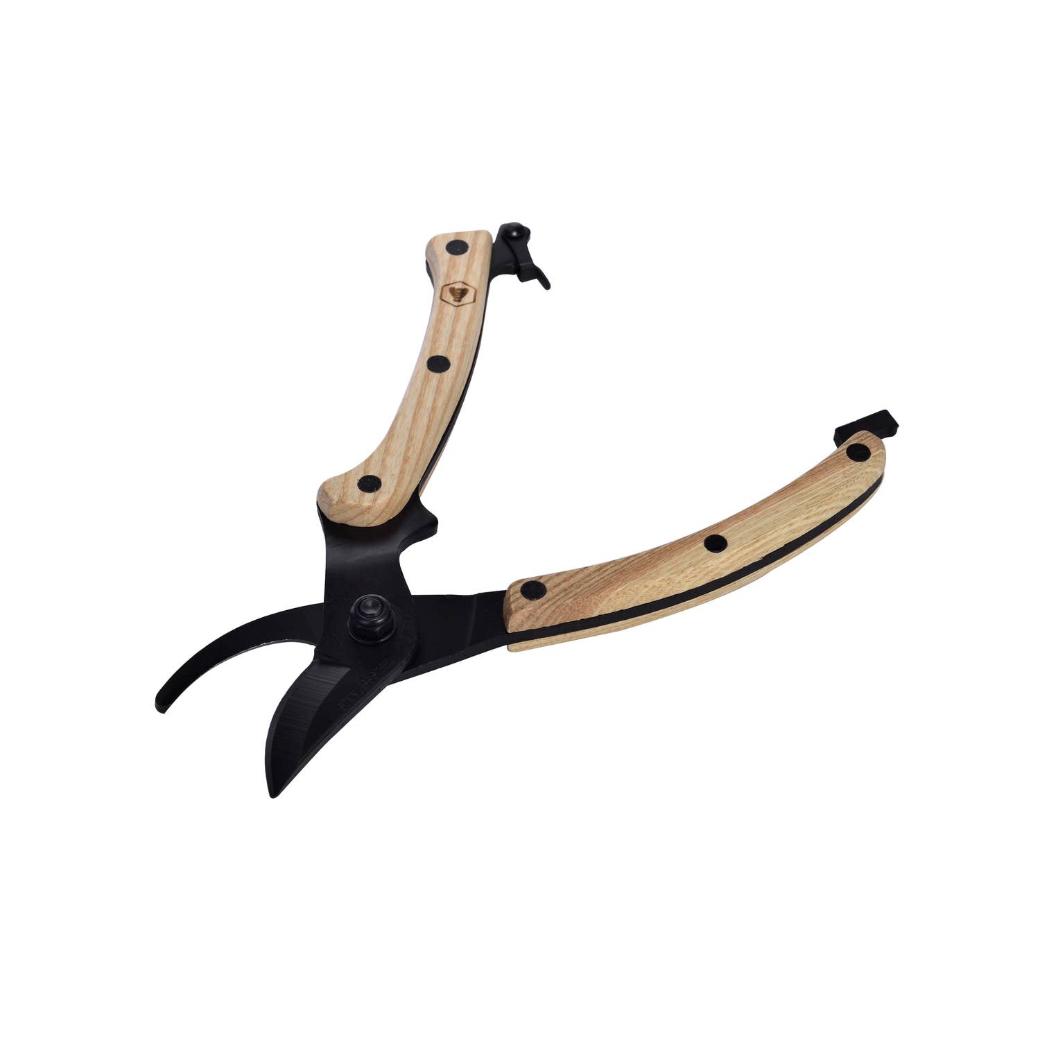 Laguiole - Wholesale Garden tool - LAGUIOLE, Black and Wood Pruner, Lightweight3