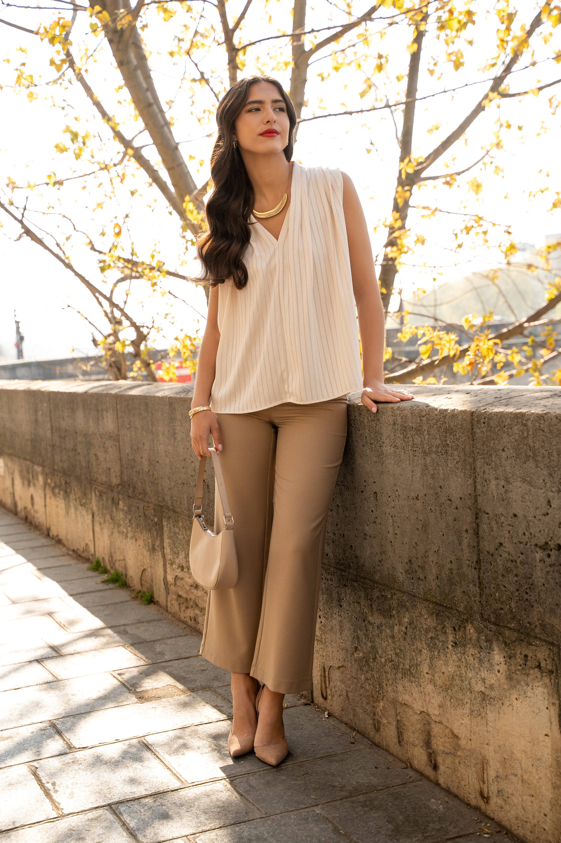 LULUMARY - Wholesale Blouse - Women's - Draped Top H7131