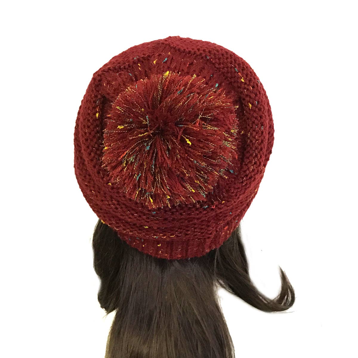 Wrapables.com - Wholesale Beanie - Women's - Wrapables Warm Knit Confetti Beanie with Pom Pom15