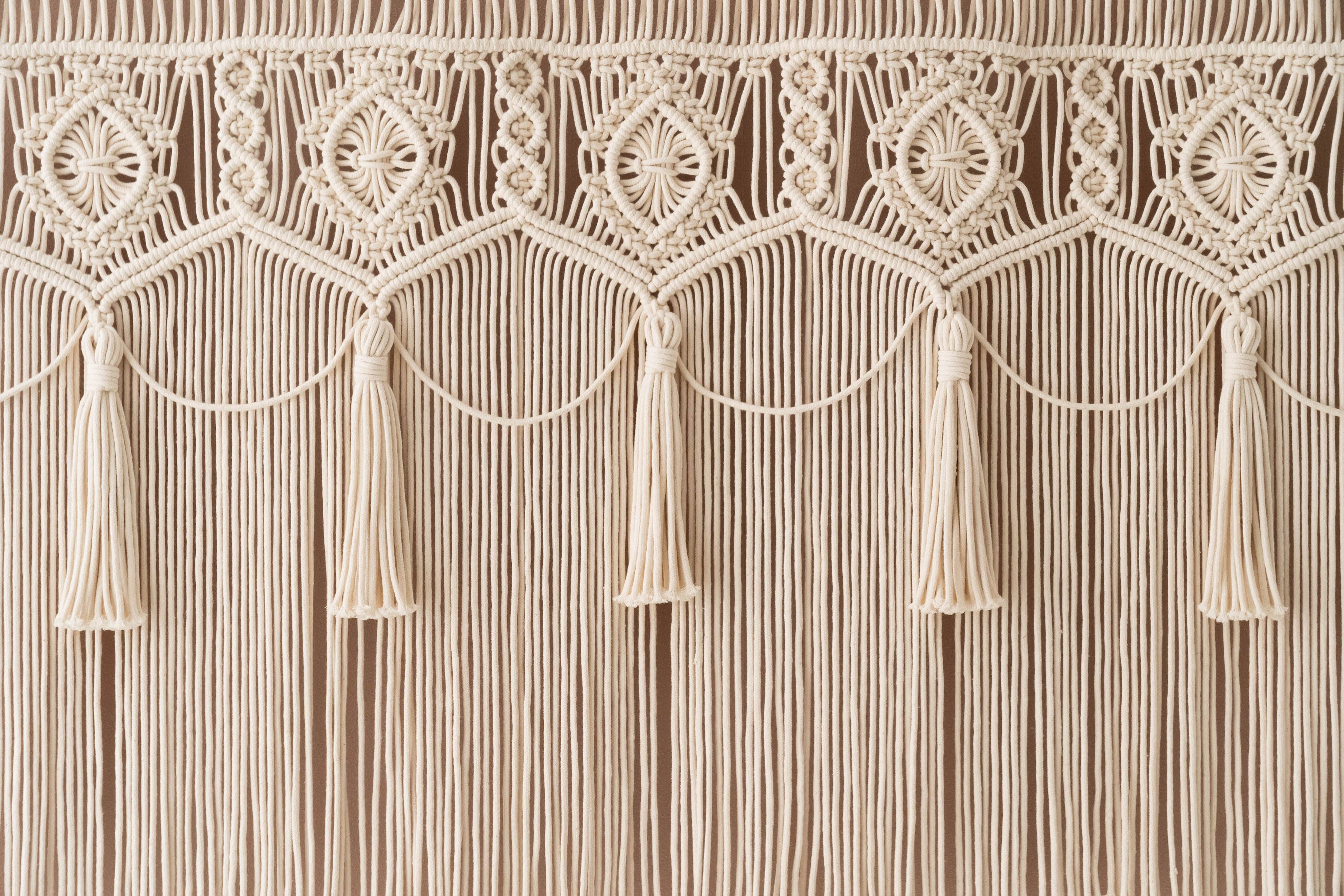 HeartCrafted - Wholesale Curtain - Macrame Curtain C1311