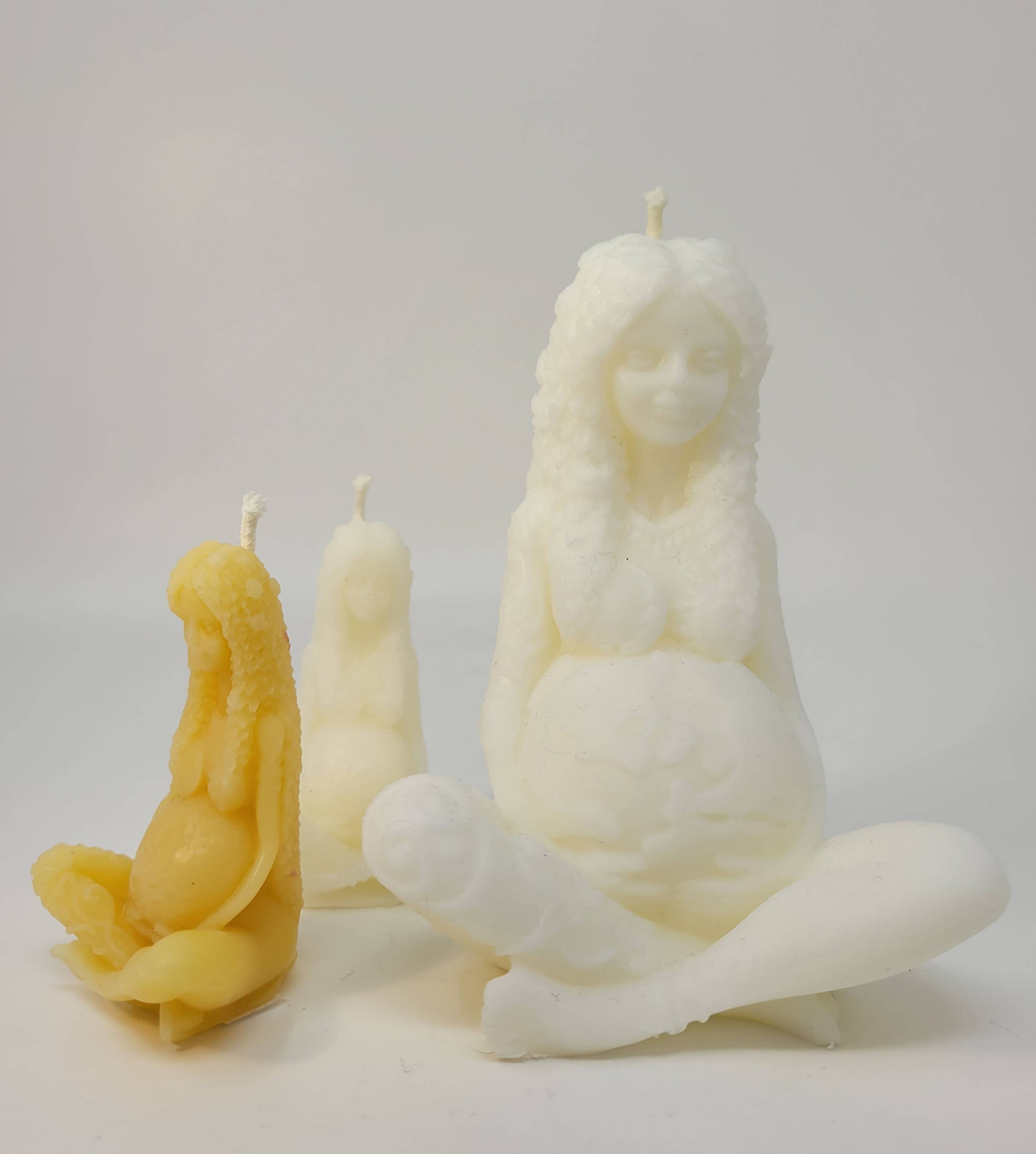 Radiant Angel Candle Co - Vente Bougies originales - Gaia - Bougie en cire d'abeille Mother Earth3