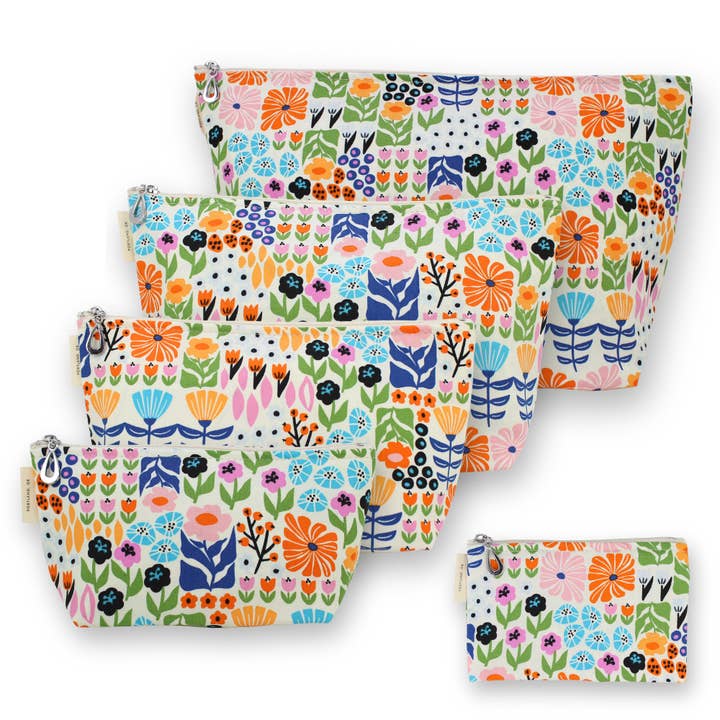 Makeup Bag Set - S, M, L, XL + Coin (Save $4.75) for wholesale by Dana Herbert