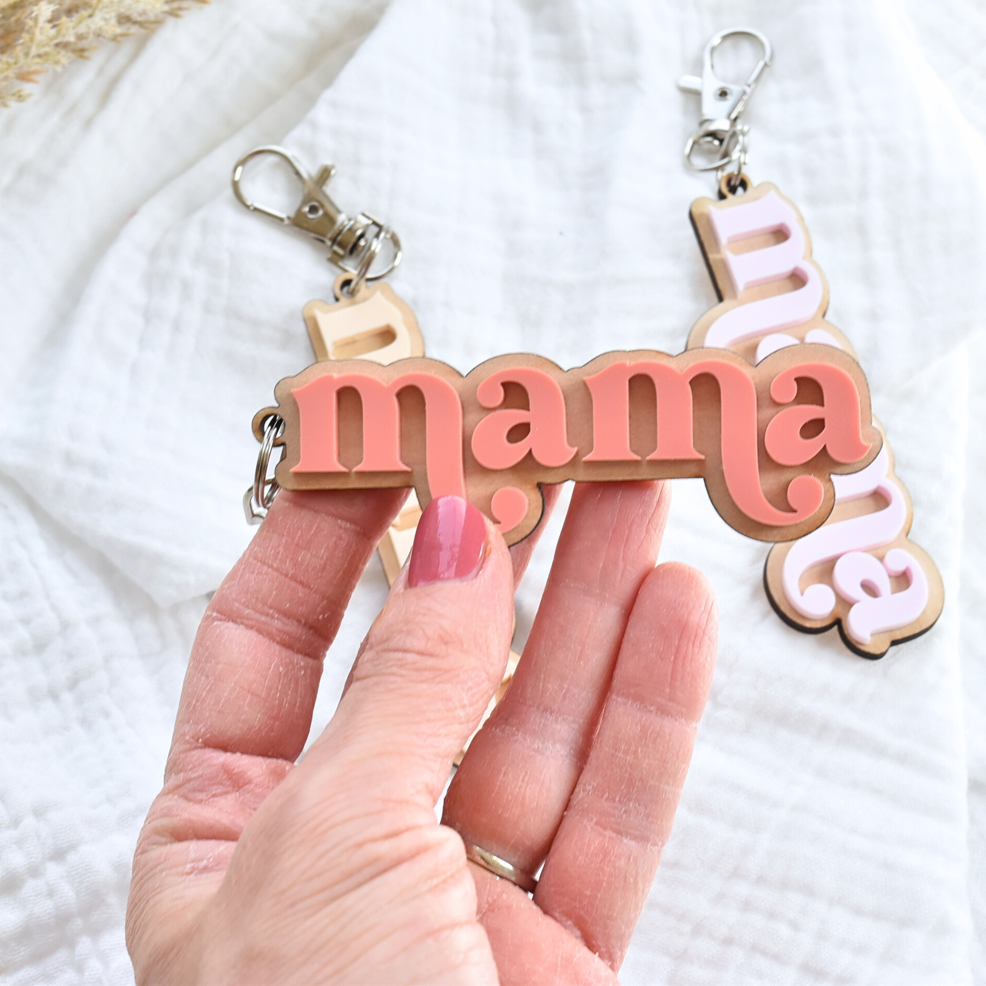 Etchedoccasions – wholesale Keychain – Women's – Keychain Mama gift for mom Acrylic Keychain gift for mom 0