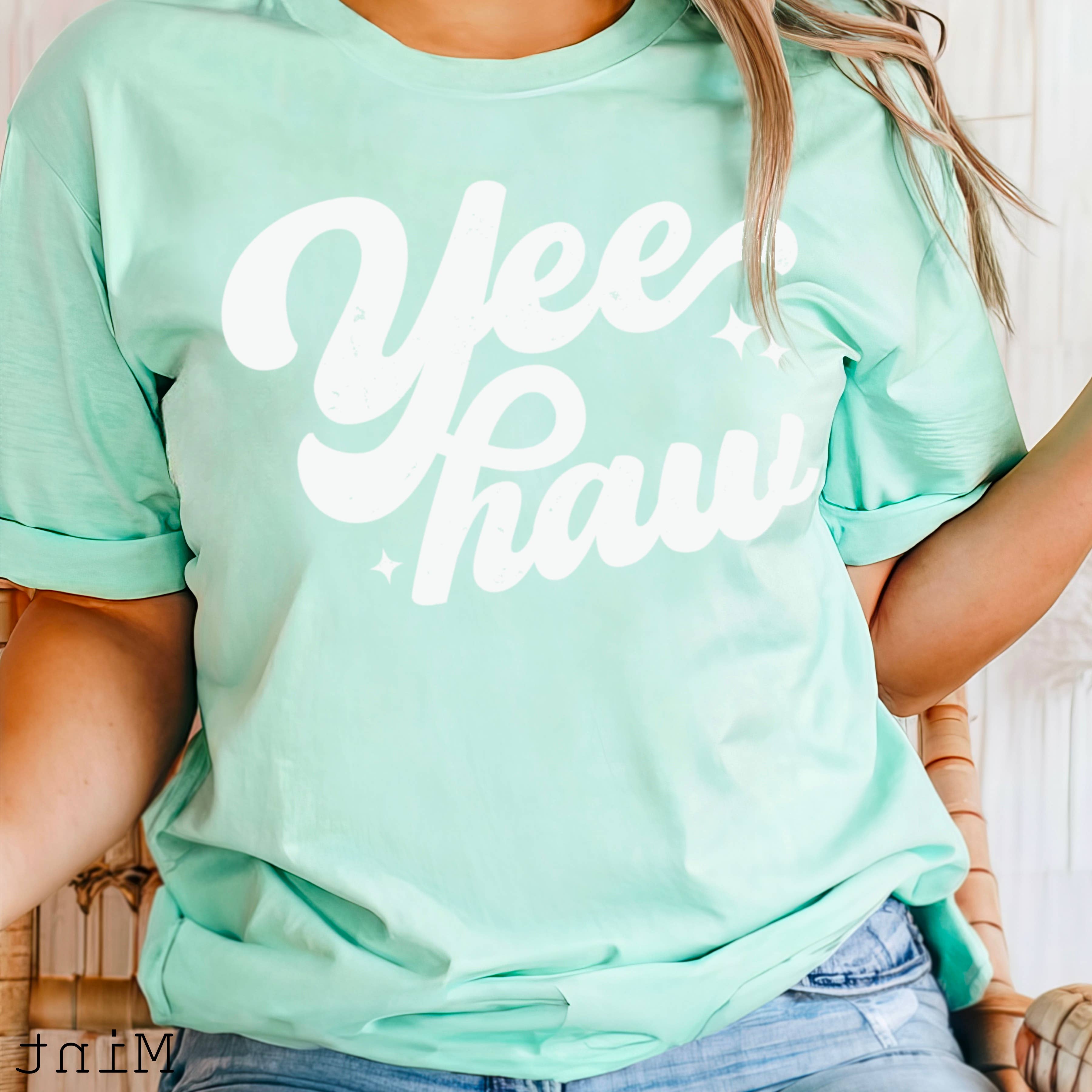 Shoppe SHC - Wholesale Screen Printed T-Shirt - Women's - Yee Haw Graphic Tee  | Country Graphic Tee | Bella Canvas16