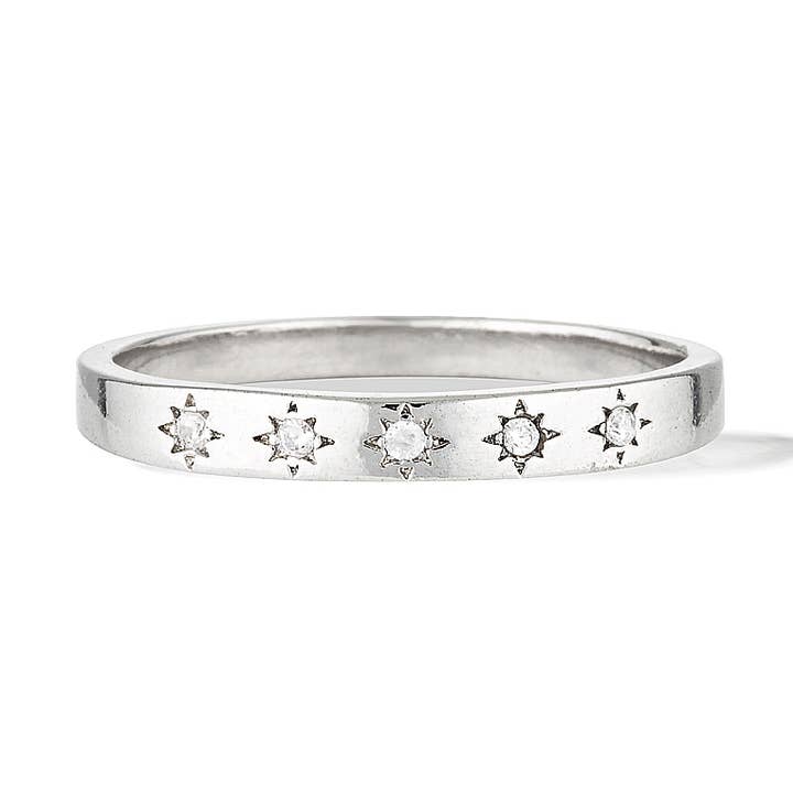 Celestial Constellation Ring - Silver for wholesale by Glacier Mist