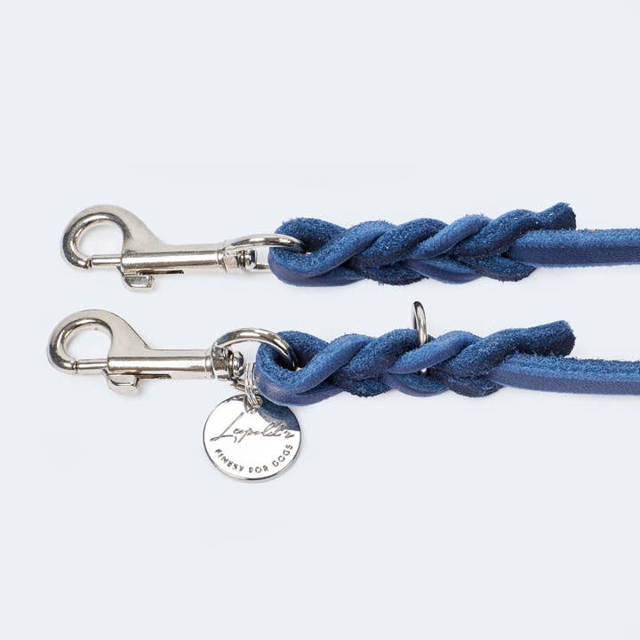 ​​Leopold's Finest for dogs - Wholesale Pet Leash - Dog - Adjustable lead leash made of greased leather2