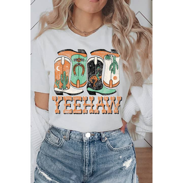 Amused by Blue - Venta al por mayor Camiseta estampada - Mujer - Camiseta de manga corta YeeHaw4