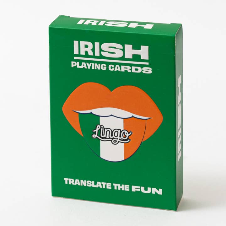 Irish Lingo Playing Cards for wholesale by Lingo Playing Cards