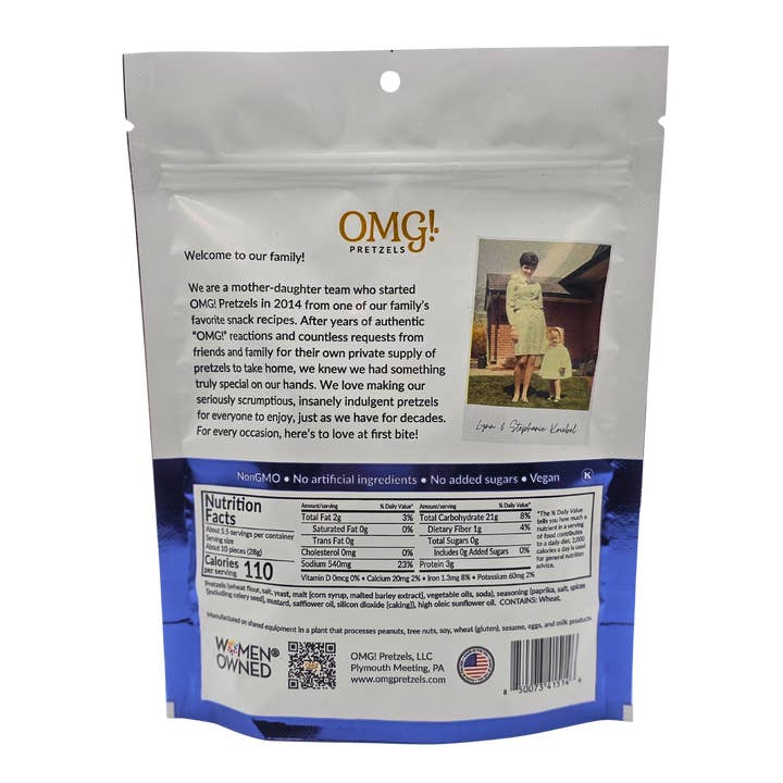 OMG! Pretzels - Wholesale Pretzels - Chesapeake Sourdough Pretzel Nuggets 5.5 oz1