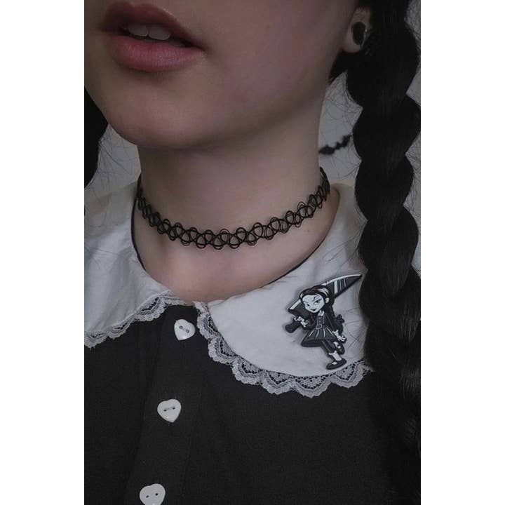 vampirefreaks - Wholesale Lapel Pin/Button - Death's Darling Enamel Pin2