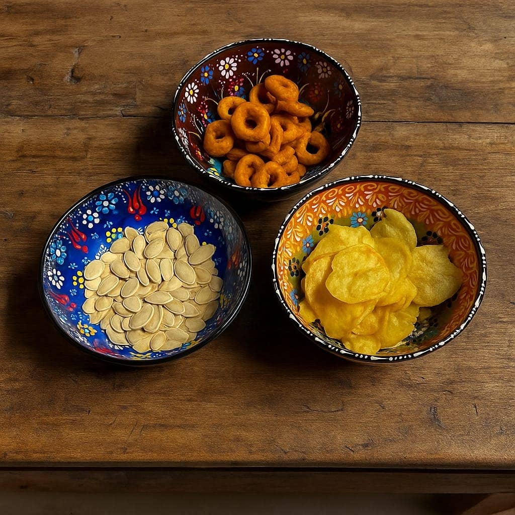 Etnico del Mondo - Wholesale Decorative Plate/Dish/Bowl - Turkish Ceramic Bowl Ethnic Handicraft Relief #92