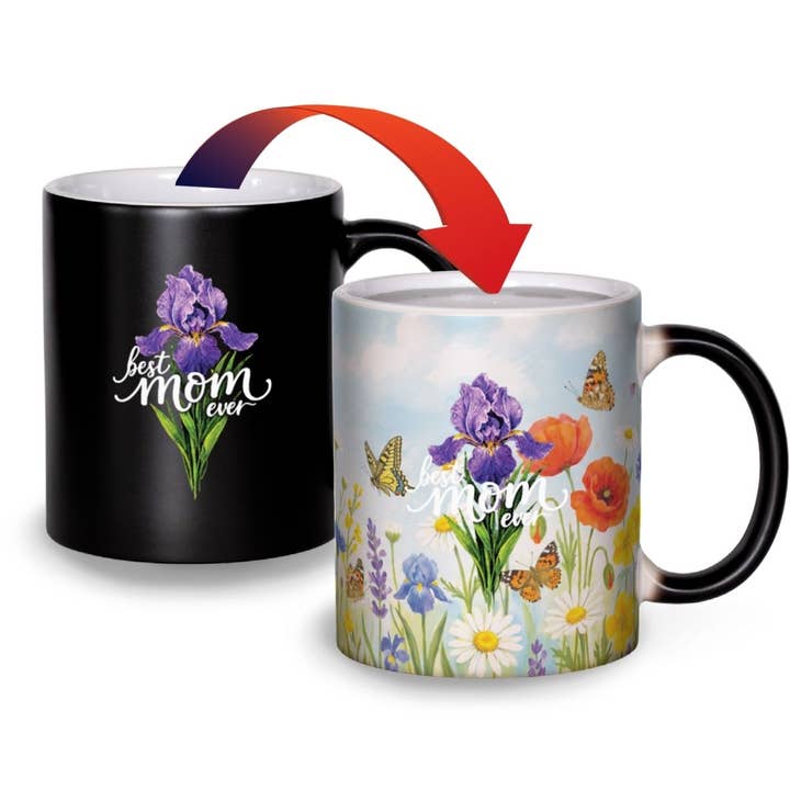 Best Mom Ever Color Changing Magic Mug - Heat Activated for wholesale by Mug Experience