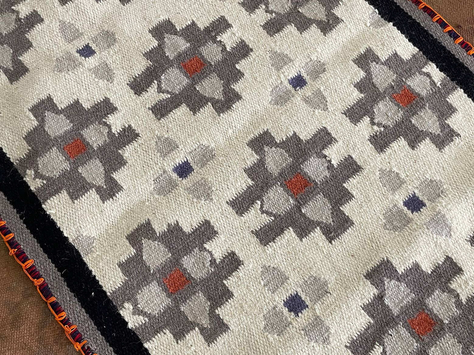 Rugs Boutique - Wholesale Runner Rug - 2.6x4 Ft-Wool Handwoven Kilim Runner, Entryway, RUG\CARPET. 6