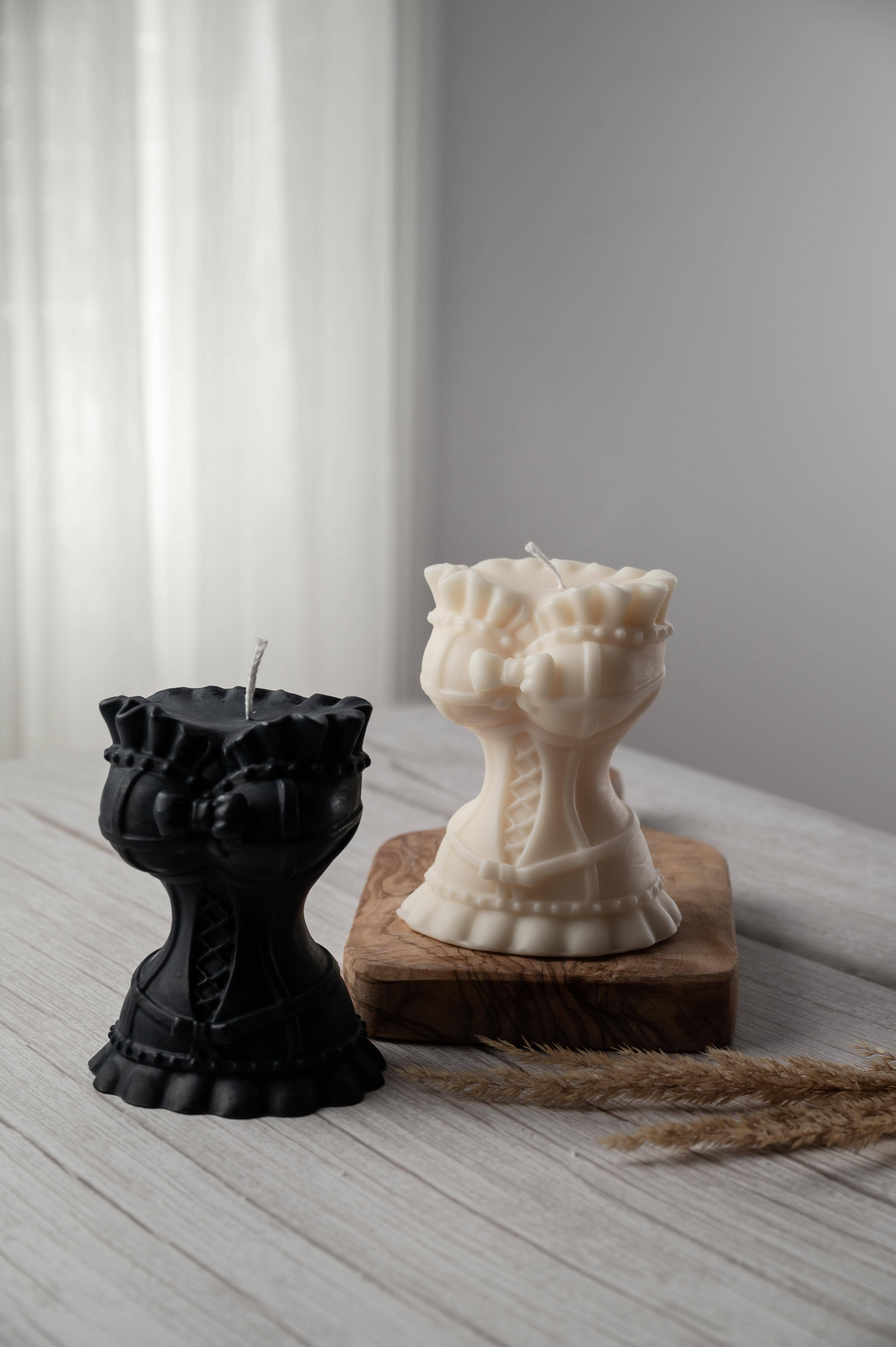 Allure CA - Wholesale Novelty Candle - Corset Candle | Bustier Soy Wax Body Candle3