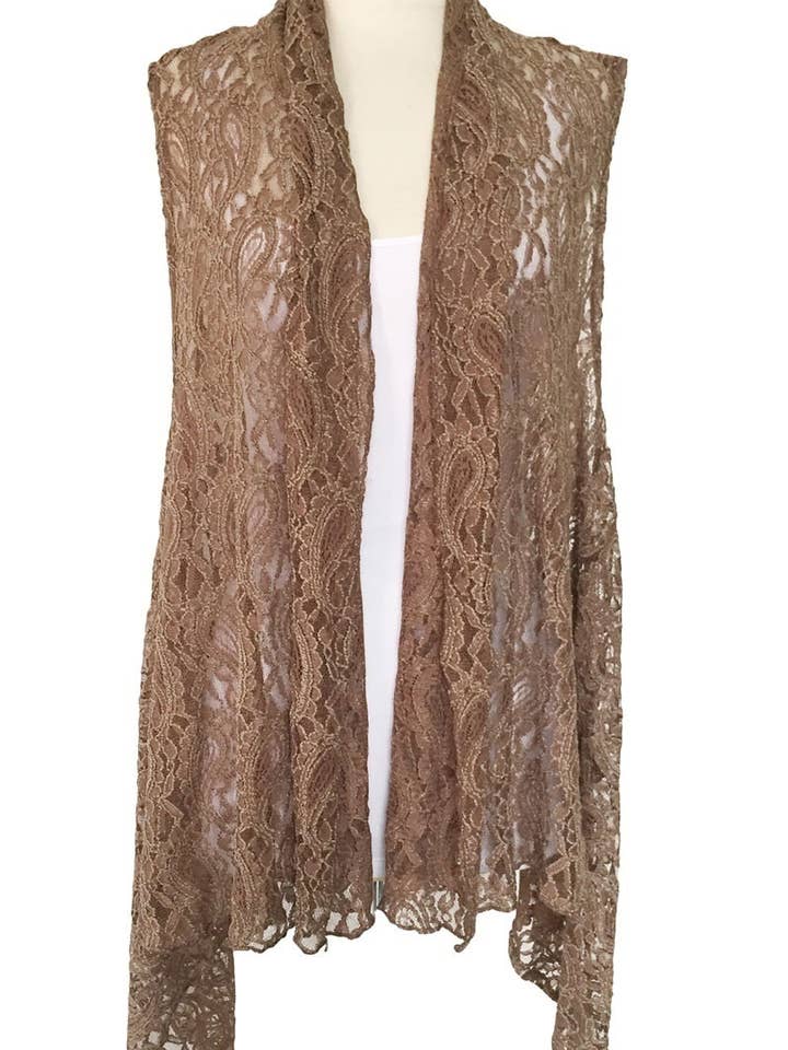 Lace Vest(TA59Y) for wholesale by J & X
