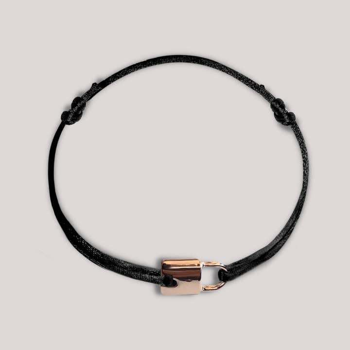 Classique - Noir/or rose pour la vente par The Good String