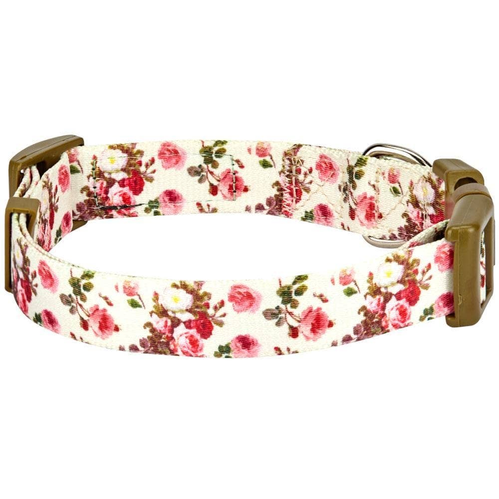 Blueberry Pet - Wholesale Halsband - Hond - Lichtgewicht verstelbare hondenhalsband met lente bloemenpatroon29