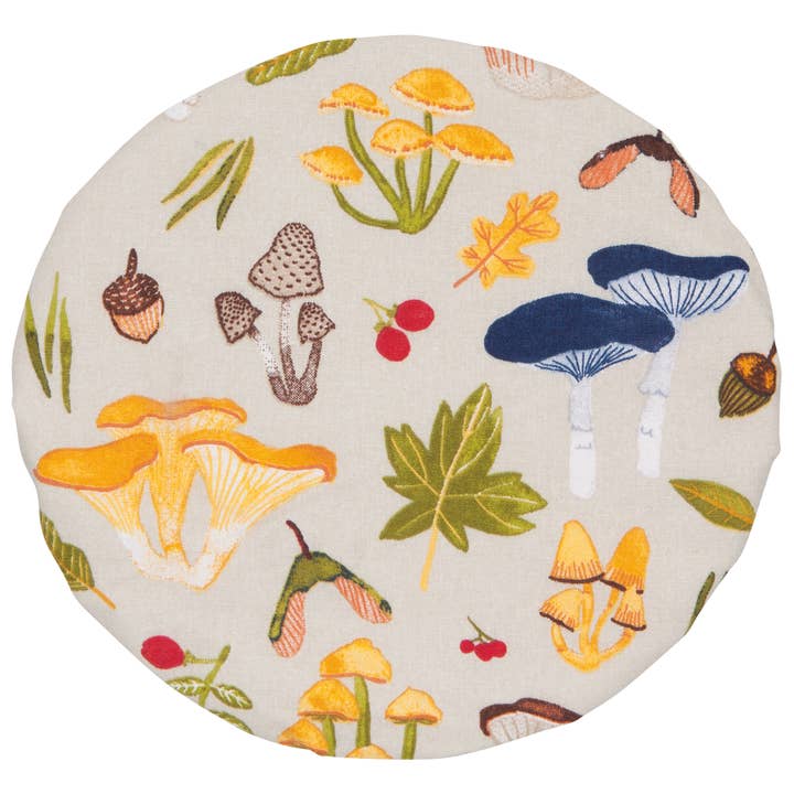 Now Designs by Danica - Wholesale Food Storage Wrap/Bag - Field Mushrooms Bowl Covers Set of 22
