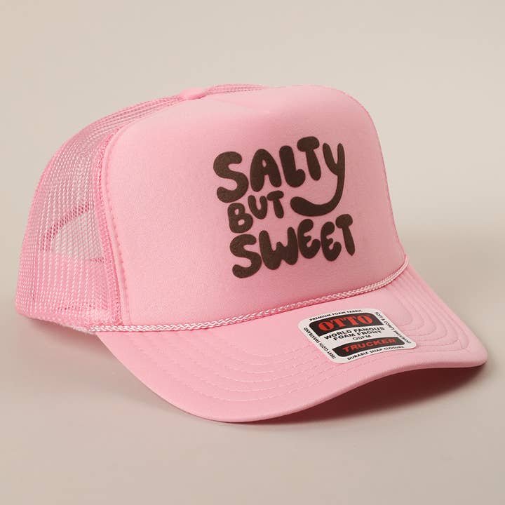 Fashion City – wholesale Truckerkeps – Unisex – Saltig men Söt Textlogotyp Tryckt Mesh Back Truckerkeps20