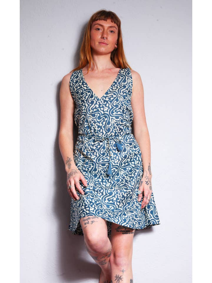 Emma's Emporium – wholesale Dress – Women's – SS005 Cotton Bias Cut Dress6