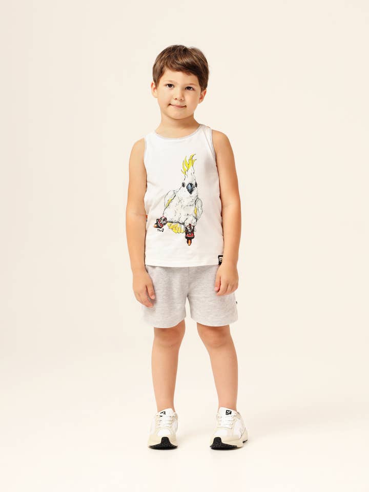 Biologische Hi-Lo Tank - Schaatskaketoe voor wholesale door The QT (EU)