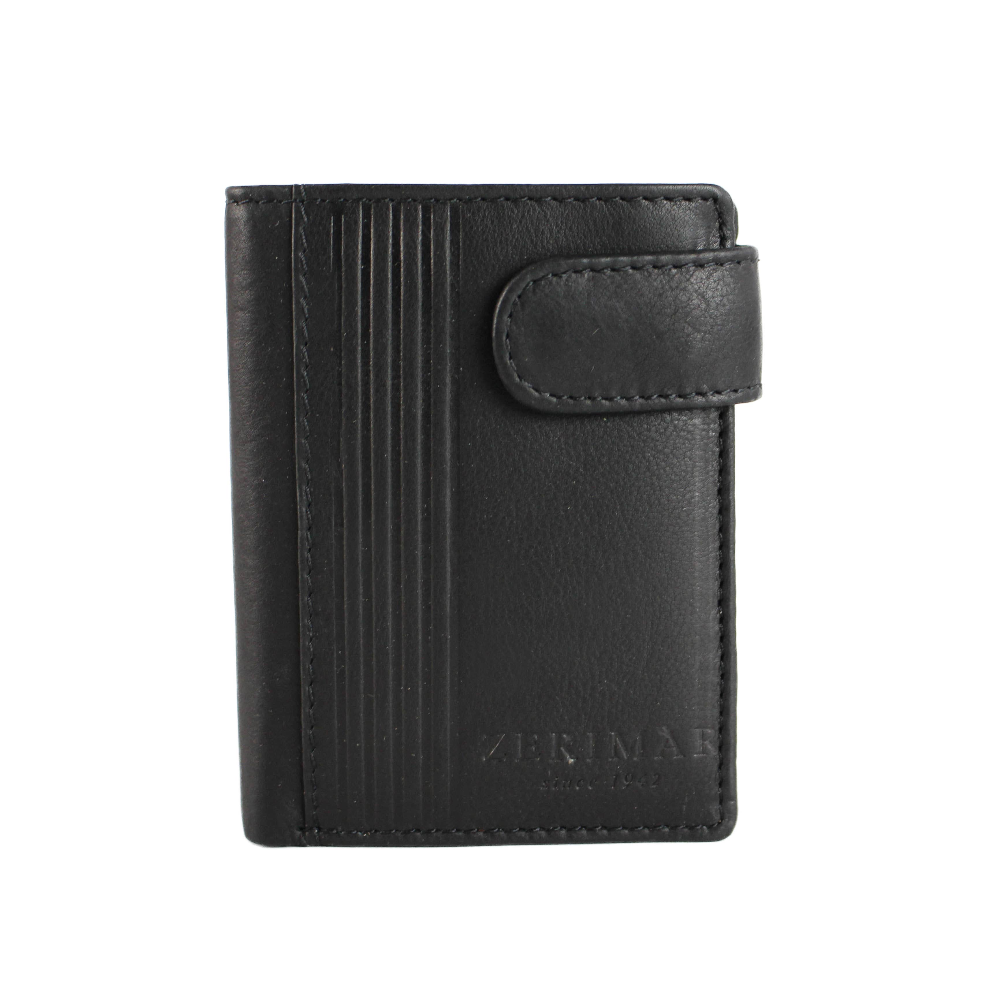 Zerimar 1942 - Wholesale Wallet - Men's - Men's leather wallet purse card holder 10x9 cm  4