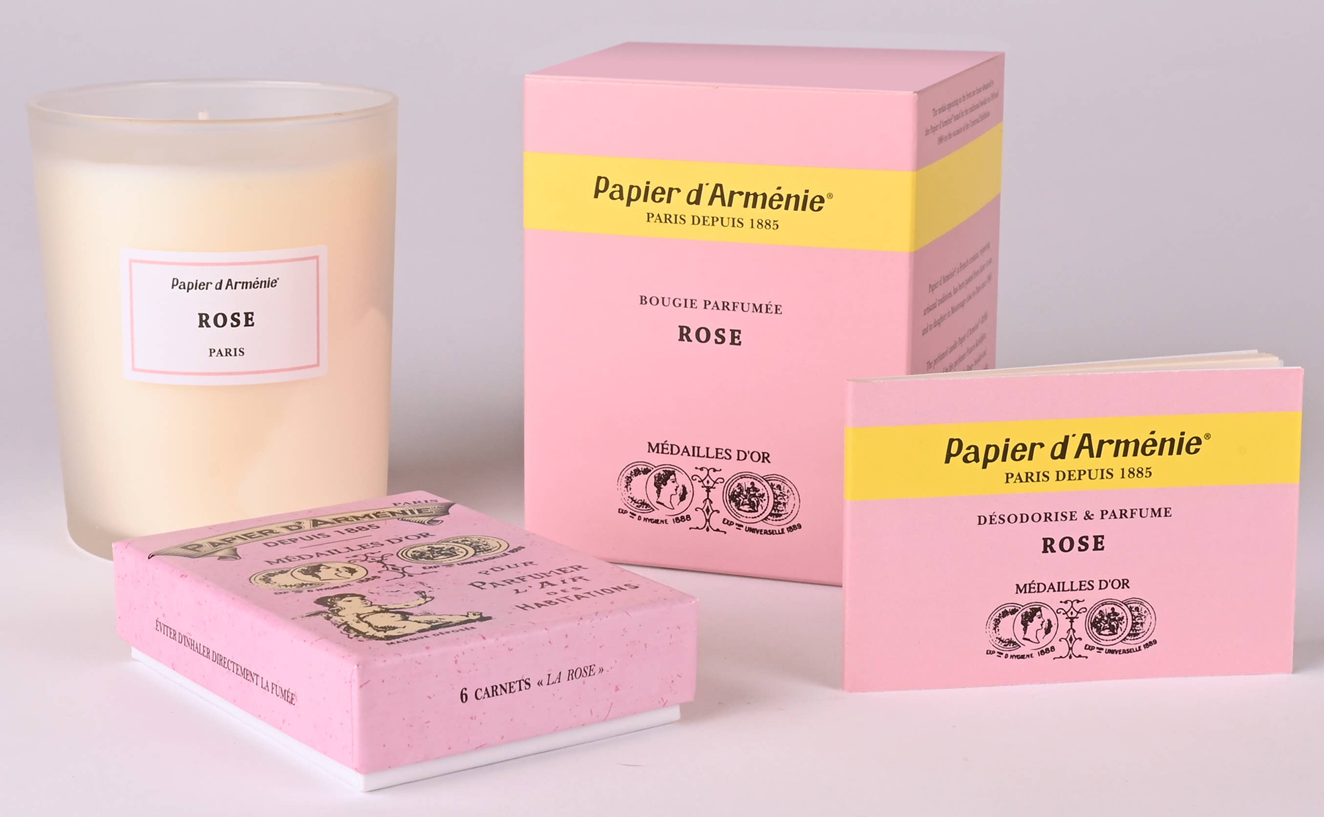 Ritual Scent – Großhandel Räucherwerk – Papier d'Armenie Räucherpapiere „LA ROSE“ von Francis Kurkdjian7