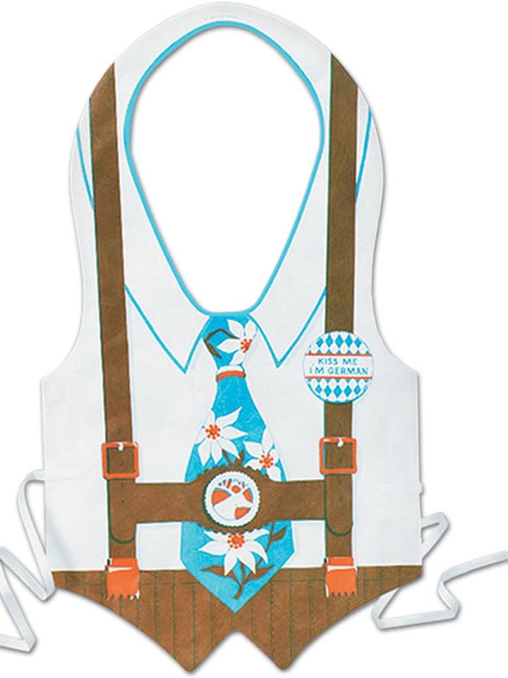 Caufield's Novelty - Wholesale Costume – Unisex - Plastic Oktoberfest Vest0