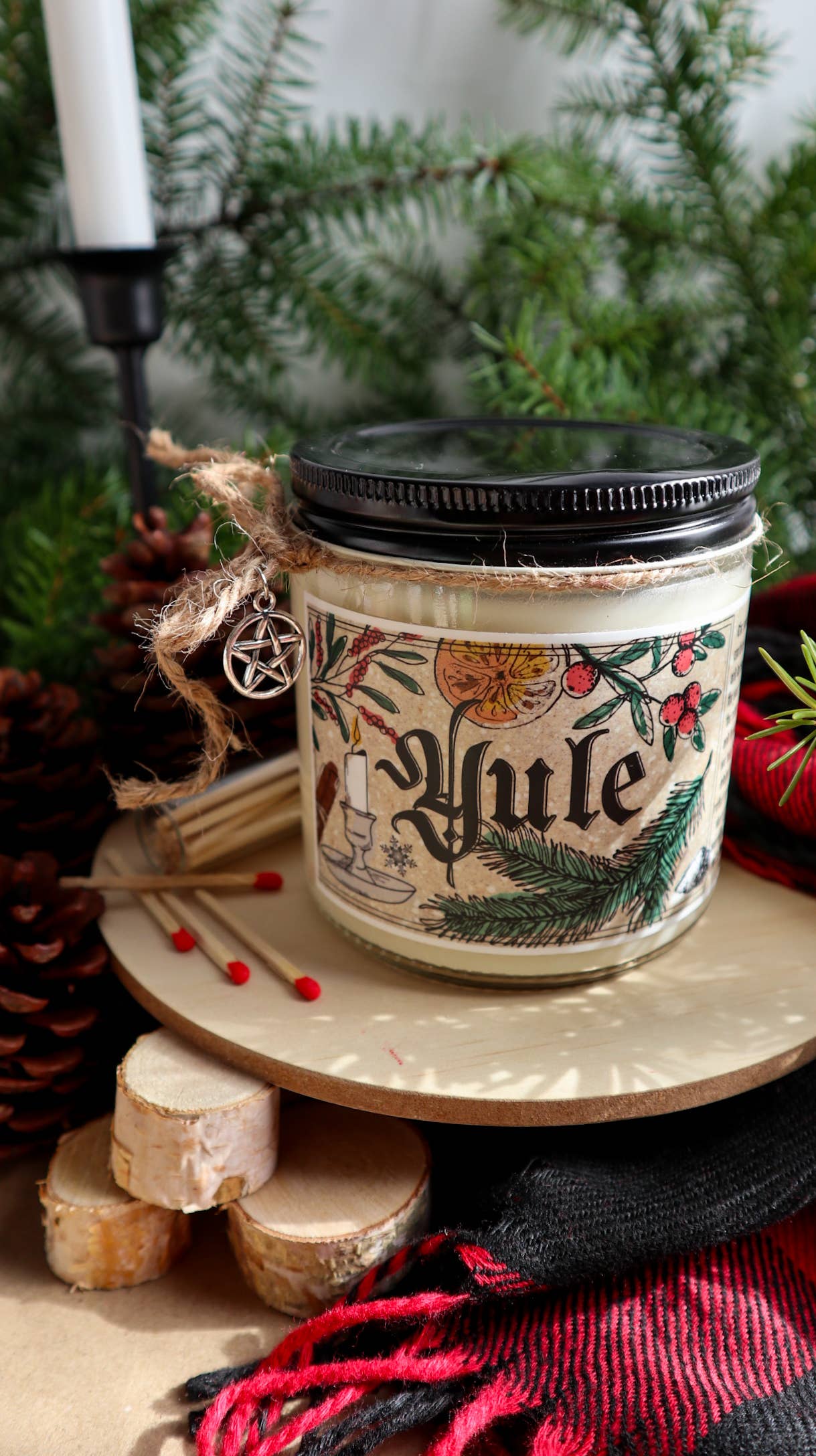 Drop Dead Candles - Vente Bougie en bocal - Bougie de Noël en pot de Noël3