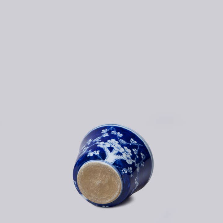 Cobalt Guild – wholesale Indoor pot – Tiny Blue and White Porcelain Plum Cachepot3