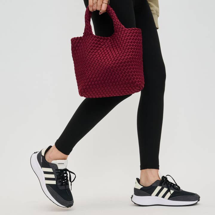 Sol and Selene - Wholesale Crossbody Bag - Women's - Sky's The Limit - Woven Neoprene Small Crossbody116