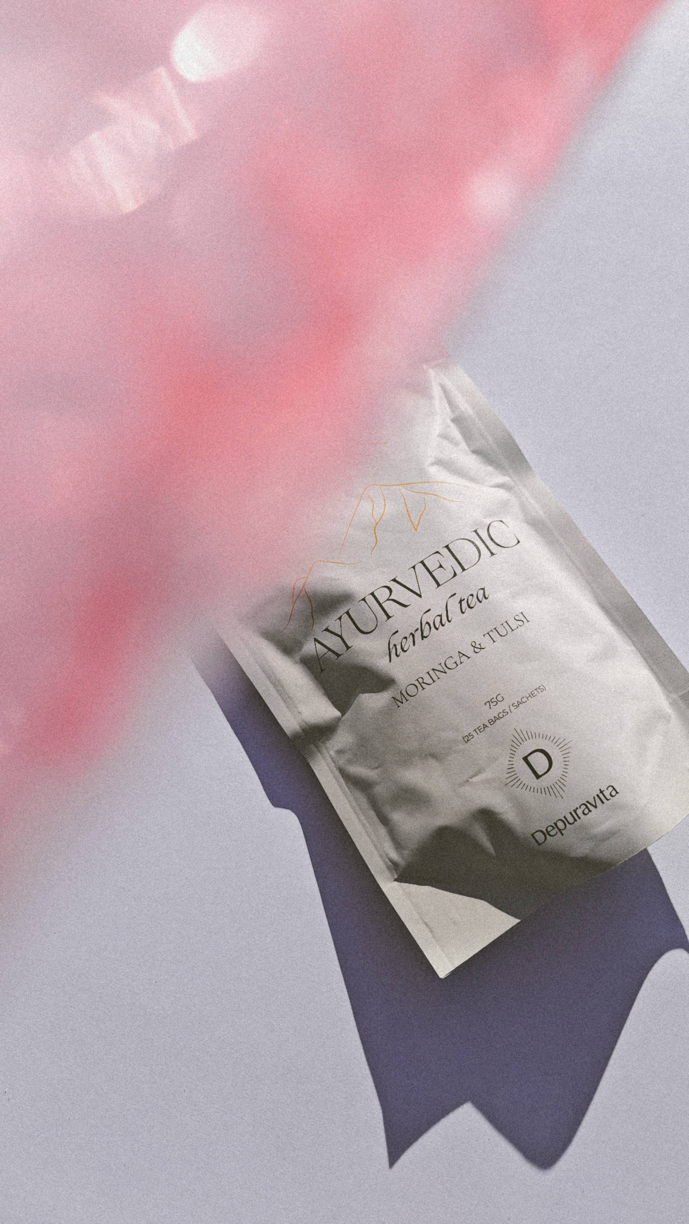 Depuravita – wholesale Health/detox tea – Ayurvedic Herbal Tea – Detox & Calm with Moringa & Tulsi3