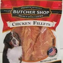 Lovin Tenders - Wholesale Pet Treats - Dog - Butcher Shop Chicken Fillets USA, 12 oz