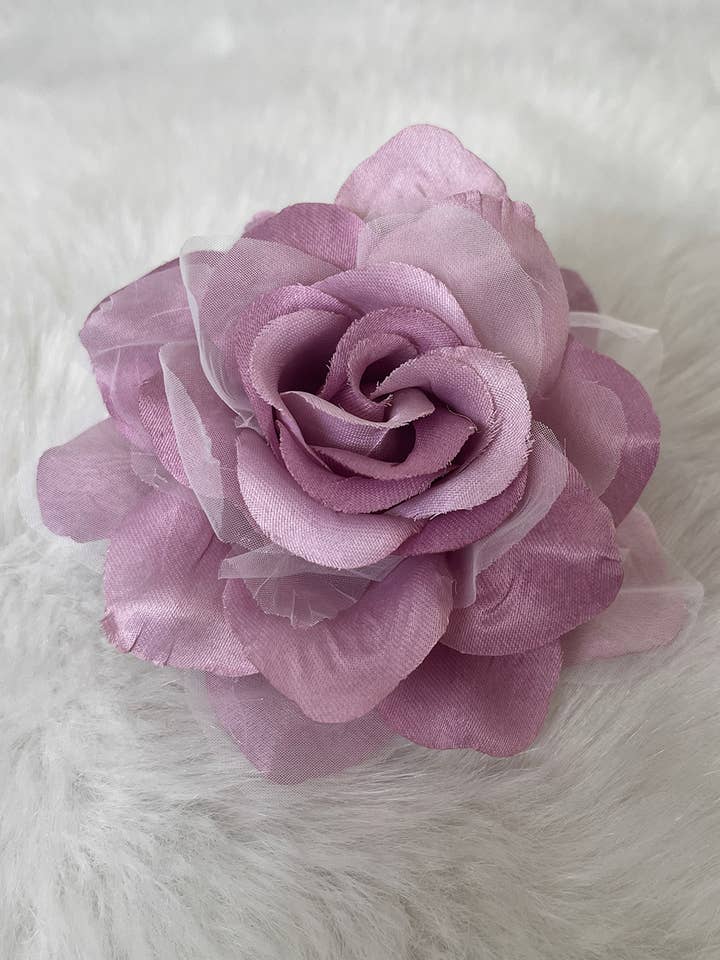 Kid's Dream - Wholesale Dress - Kids - Long Lace Illusion Girls Dress with 3 Faux Flowers4