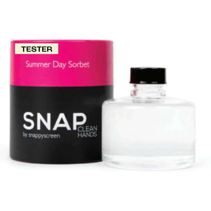 TESTEUR DE RECHARGE DE DÉSINFECTANT SNAP Mister (sorbet pour les jours d'été) pour la vente par SNAP Wellness