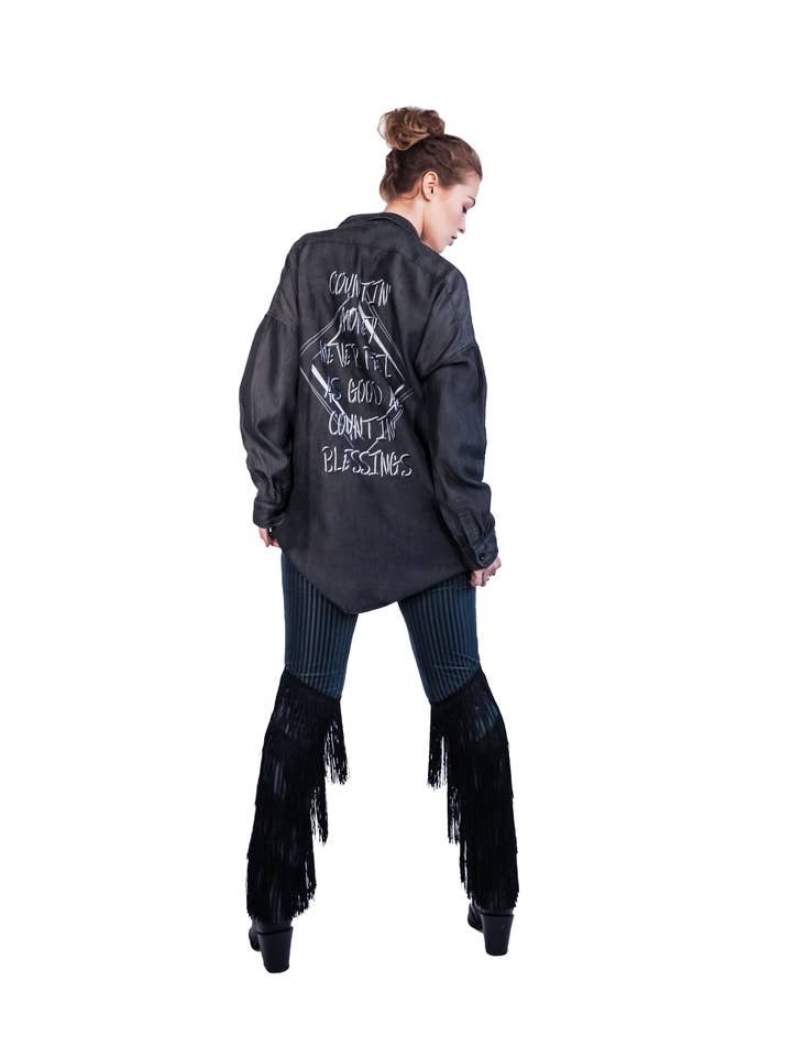 Gris Piedra Blessings Franela de venta al por mayor en Faire4