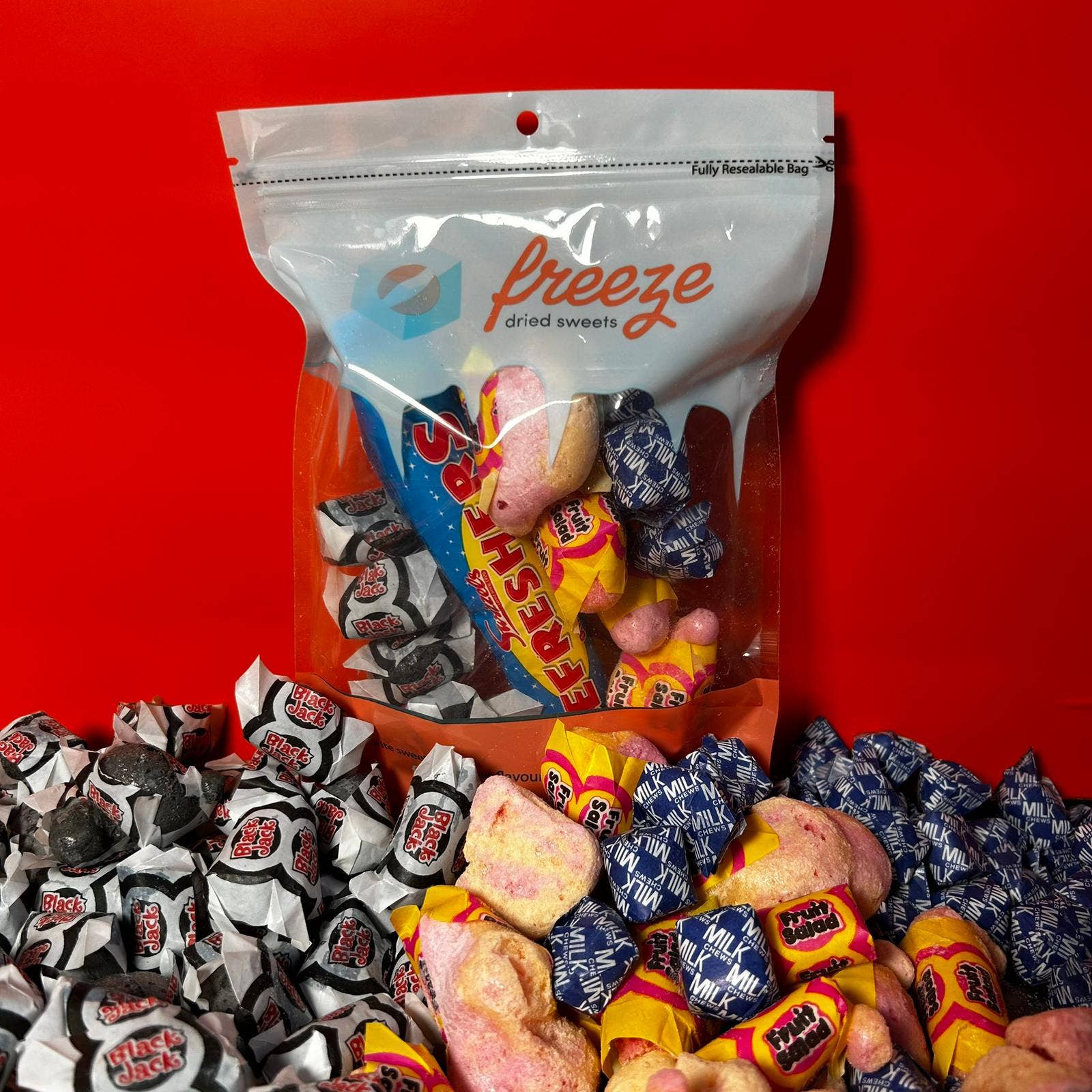 Freeze Dried Sweets - Wholesale Boiled sweets - Retro Mix - Freeze Dried Sweets1