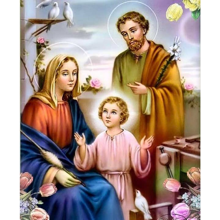 Costa Articoli Religiosi – Großhandel Wanddeko - Kind & Baby – Bild auf Leinwand cm. 30x40 (11,8x15,7 Zoll) verschiedene Motive
