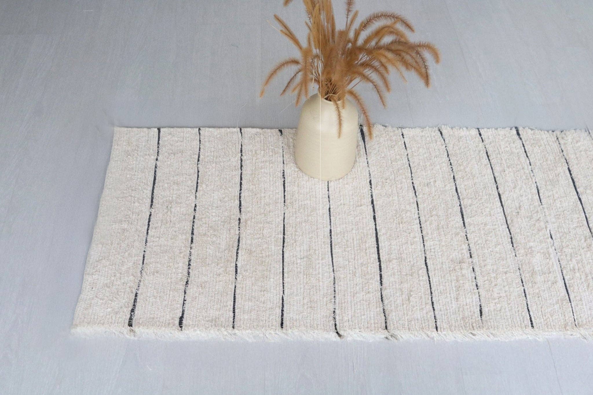 AFK Living - Wholesale Runner Rug - Hand-woven recycled cotton hallway rug LINHAS7