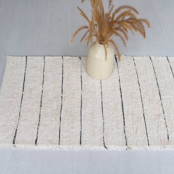 AFK Living - Wholesale Runner Rug - Hand-woven recycled cotton hallway rug LINHAS7