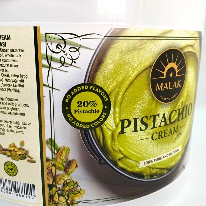 Aladdin - Wholesale Nut Butter - Malak Pistachio Cream with 20% Pistachio5