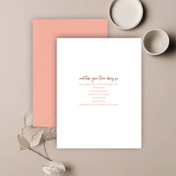 Paper Rehab - Wholesale Sympathy Card - Grieve 1